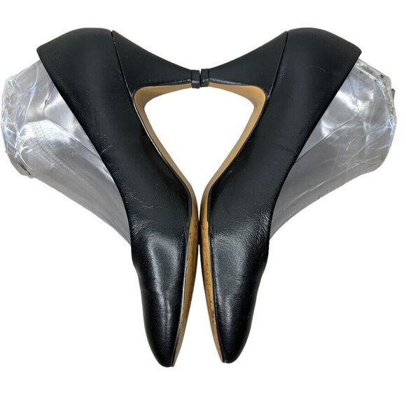 Air Step Vintage "UNION MADE AFL-CIO CLC" seal Black Heel Womens Size 7.5 Wide - Picture 4 of 12